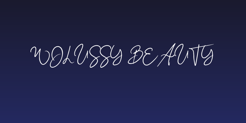 Wolussy Beauty Social Header