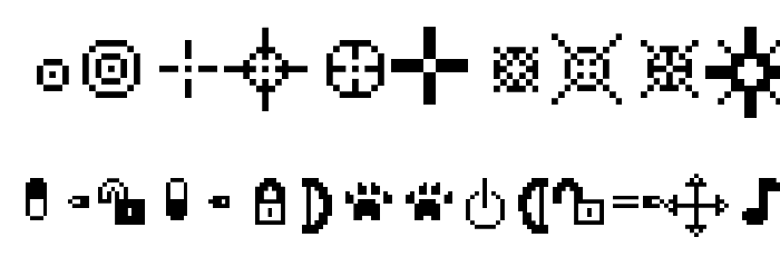 WolveSymbol Font OTHER CHARS