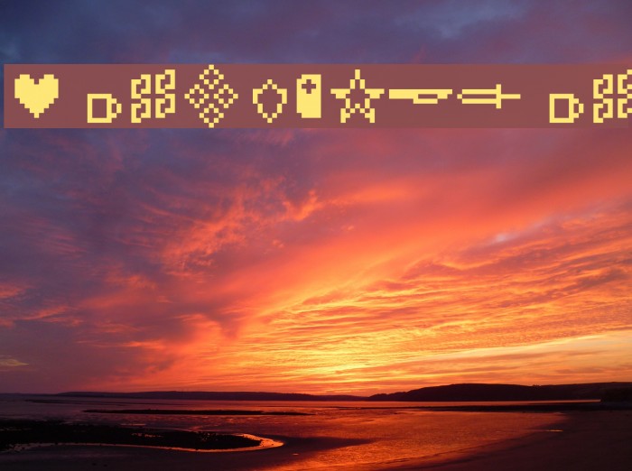 WolveSymbol Font examples
