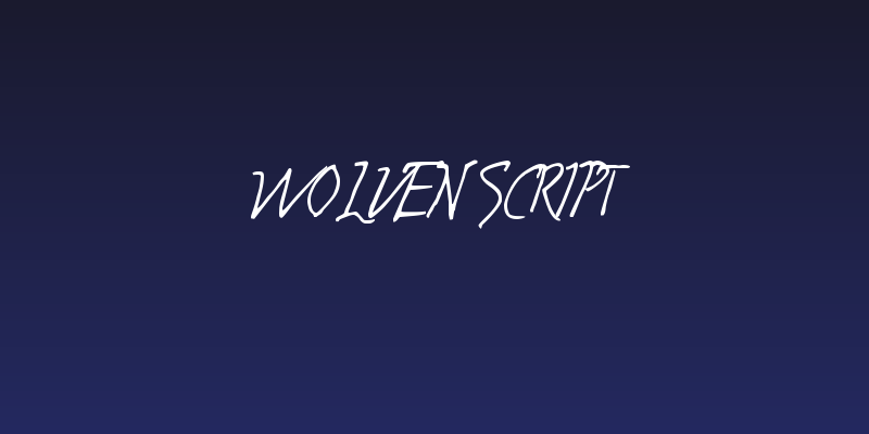Wolven Script Social Header