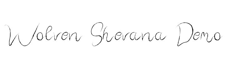 Wolven Shevana Demo  Descarca Fonturi Gratis