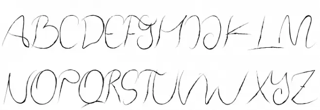 Wolven Shevana Demo Font OTHER CHARS