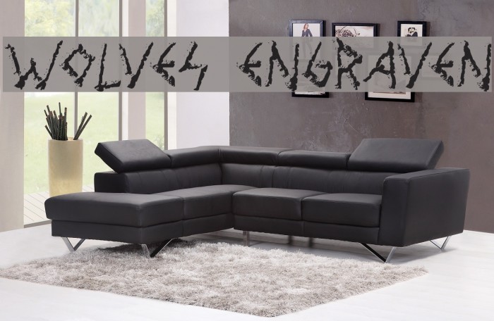 Wolves Engraven Font examples