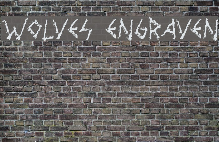 Wolves Engraven Font examples