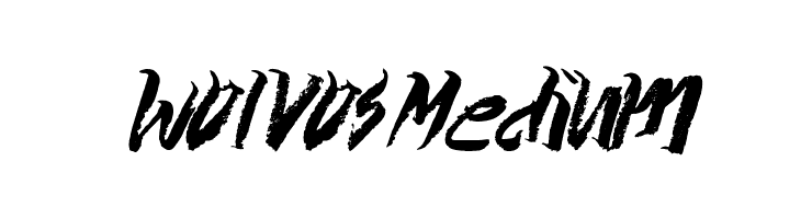 Wolvos-Medium  Free Fonts Download