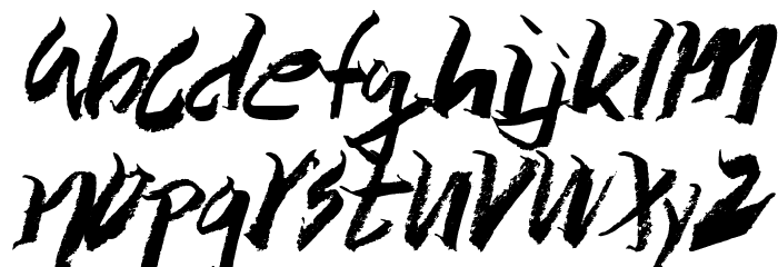 Wolvos-Medium Font LOWERCASE