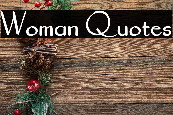 Woman Quotes Example 2