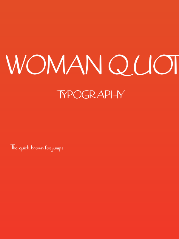 Woman Quotes Poster