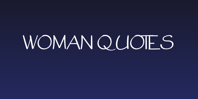 Woman Quotes Social Header
