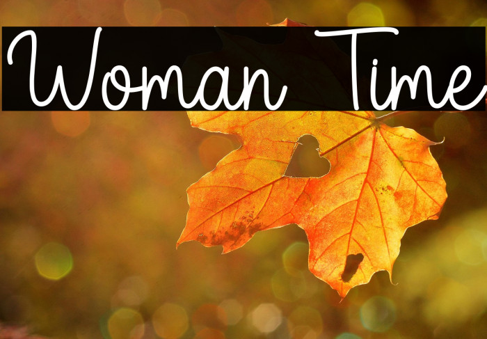 Woman Time Example 2