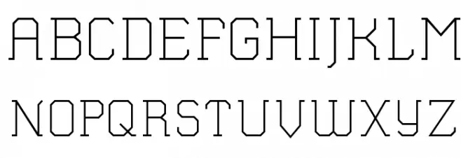 Wombat Light Polices MAJUSCULES