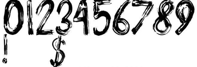 Wombats Demo Font OTHER CHARS