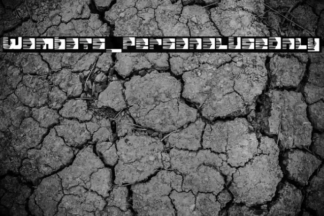 Wombats_PersonalUseOnly Font examples