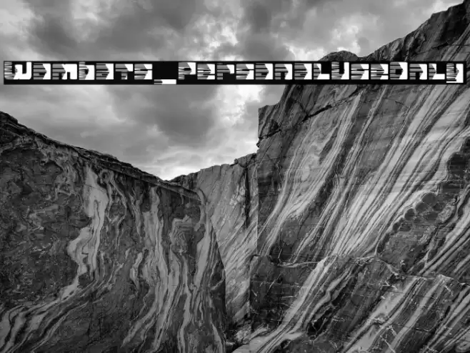 Wombats_PersonalUseOnly Font examples