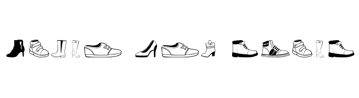 Women And Shoes  Скачать бесплатные шрифты