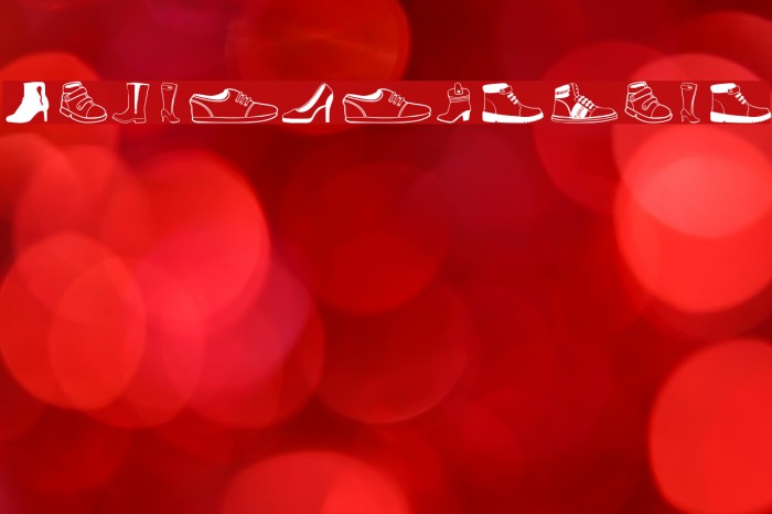 Women And Shoes Font examples