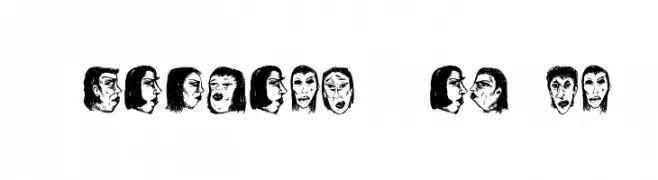 Women Heads Regular  नि: शुल्क फ़ॉन्ट्स डाउनलोड