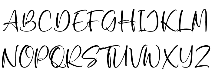 Wondelland Font UPPERCASE