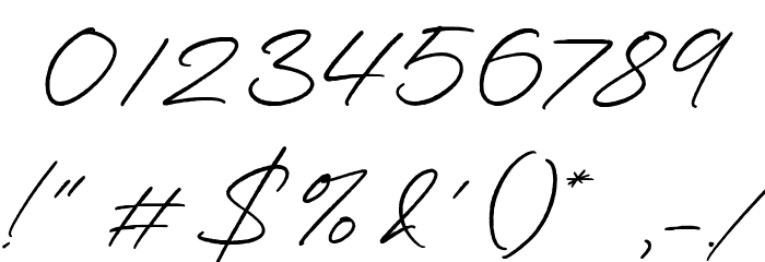 Wonder Bay Font OTHER CHARS