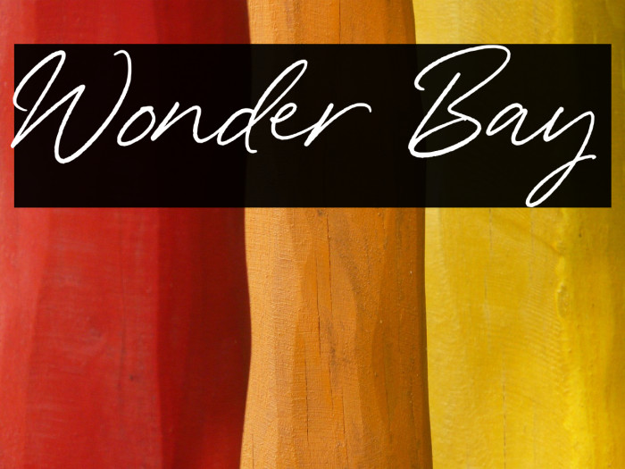 Wonder Bay Example 1