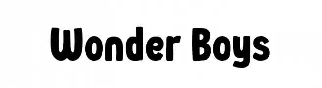 Wonder Boys  Frei Schriftart Herunterladen