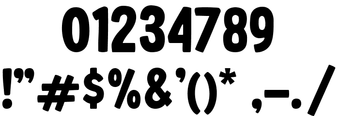 Wonder Boys Font OTHER CHARS