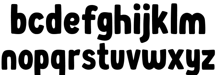 Wonder Boys Font LOWERCASE