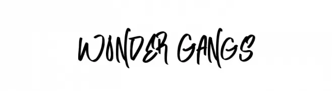 Wonder Gangs  Free Fonts Download