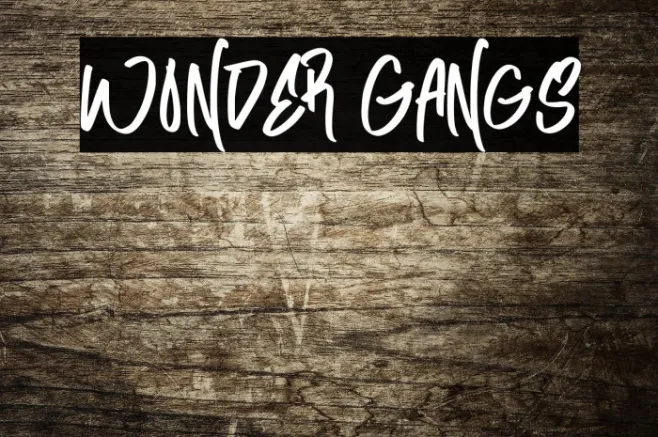Wonder Gangs Example 2