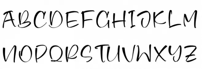 Wonder Justice फ़ॉन्ट अपरकेस