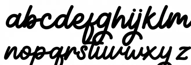 Wonder Kids फ़ॉन्ट लोअरकेस