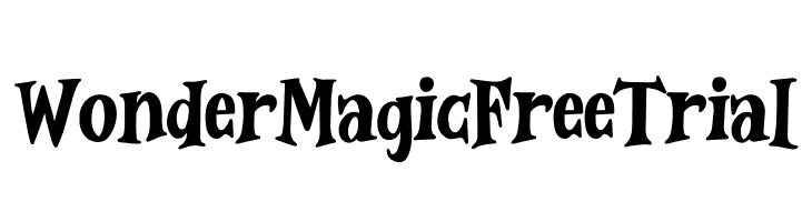 Wonder Magic Free Trial  les polices de caractères gratuit tlcharger