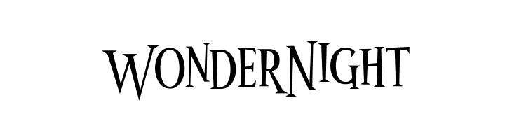 Wonder Night  Frei Schriftart Herunterladen