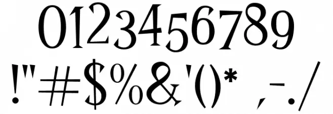 Wonder Night Font OTHER CHARS