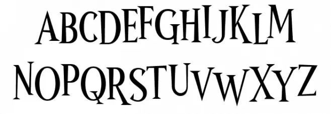 Wonder Night फ़ॉन्ट लोअरकेस