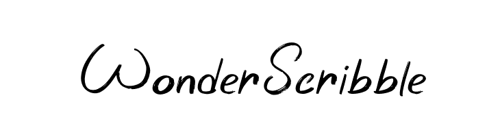 Wonder Scribble फ़ॉन्ट