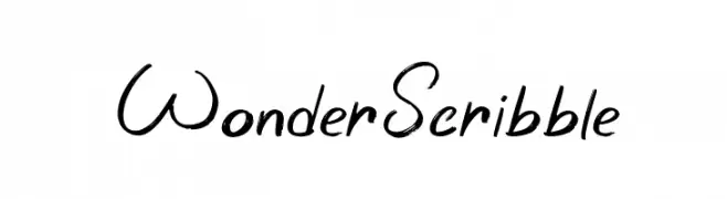Wonder Scribble  Fuentes Gratis Descargar