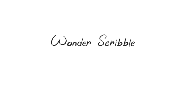 Wonder Scribble Logo