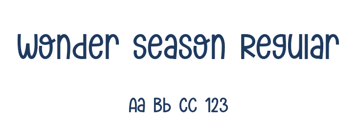 Wonder Season Regular Font Preview