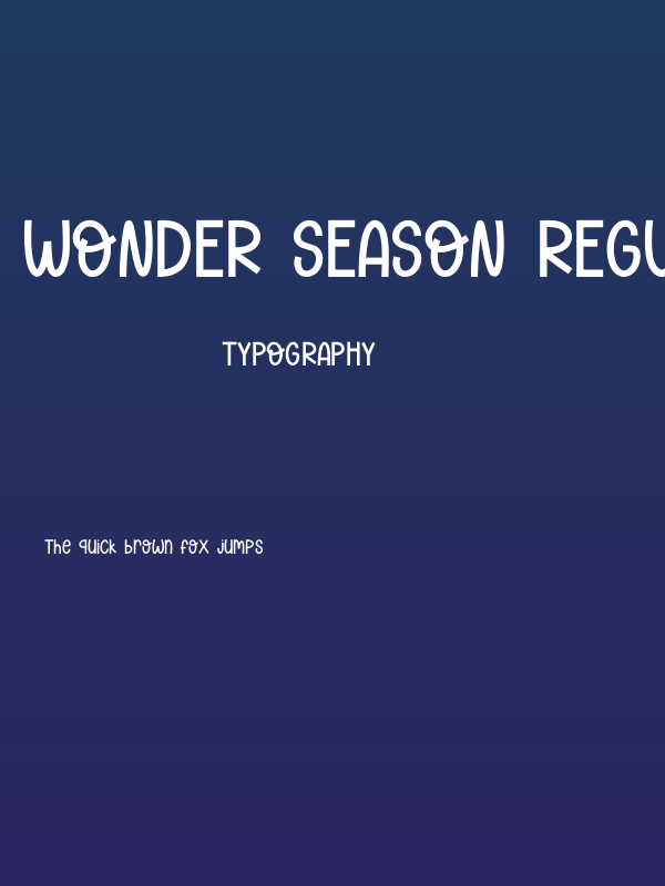 Wonder Season Regular Poster
