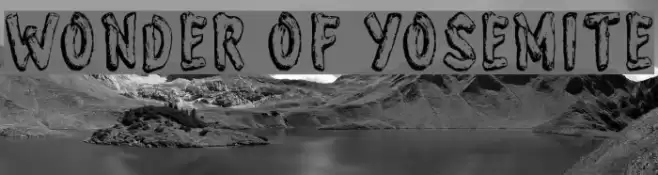 Wonder of Yosemite Polices examples
