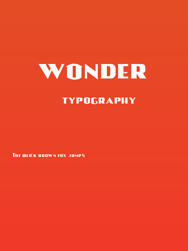 Wonder Poster