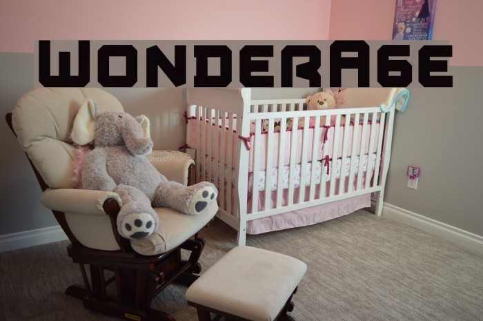 WonderAge Font examples