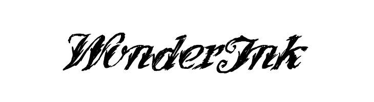 WonderInk  Fuentes Gratis Descargar