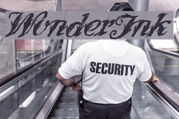 WonderInk Font examples