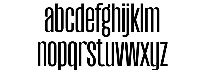 Wondera フォント 小文字