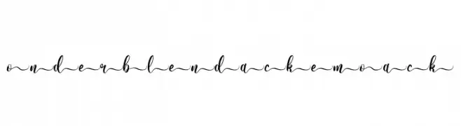 Wonderblend Back Demo Back  Descarca Fonturi Gratis