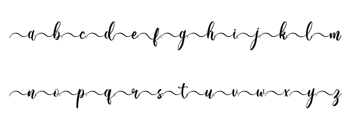 Wonderblend Front Demo Front Font LOWERCASE