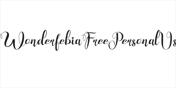 WonderfebiaFreePersonalUse Logo