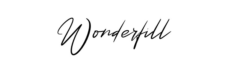 Wonderfill  免费字体下载
